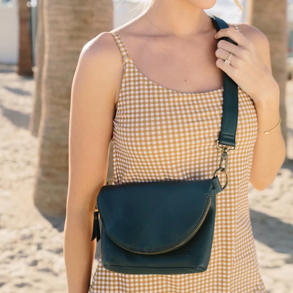 NEW Green Vegan Leather Strap